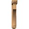 Ekena Millwork Westlake Arts and Crafts Smooth Bracket w/ Offset Brace, Western Red Cedar, 5 1/2"W x 32"D x 32"H BKT0604X32X32WTL03SWR - alternate 4